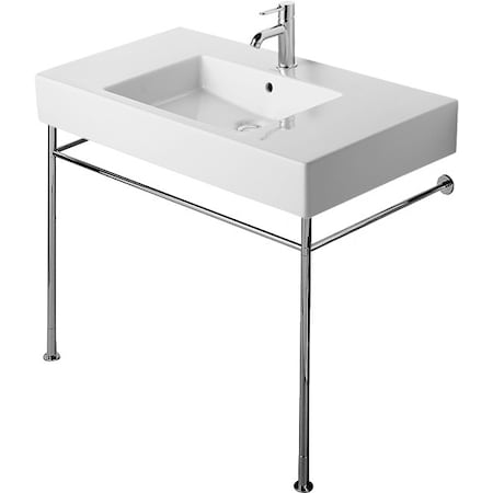Duravit Vero Metal Console 0030711000 Chrome, 31-3/4 in L, 17-7/8 in W 0030711000